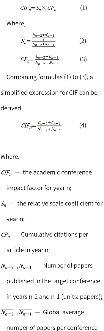 Conditional Cif Analysis 国际学术会议影响力CIF榜单