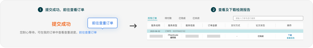 步骤四 查看及下载检测报告